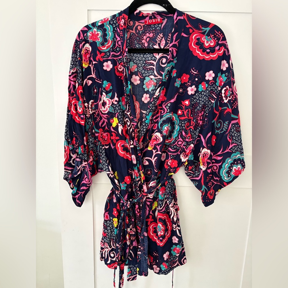 JOSI kimono mini bathrobe One Size
